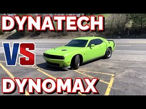 Dodge Challenger Scat Pack 6.4L HEMI: DYNATECH MUFFLERS Vs DYNOMAX RACE BULLETS!