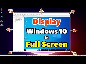 How to Display Windows 10 in Full Screen on VMWare Workstation | Install VMware Tools
