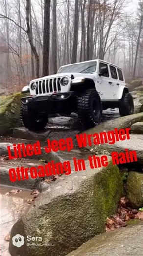 Jeep Wrangler JL Offroad #4x4 #jeep #offroad #jeepwrangler #official #officialmallcrawler #sora #ai