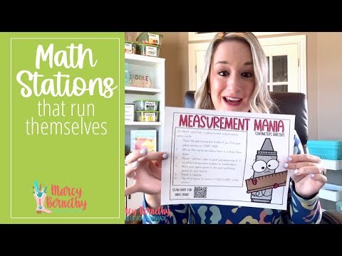 How to Streamline Your Math Stations | Saddle Up for 2nd Grade