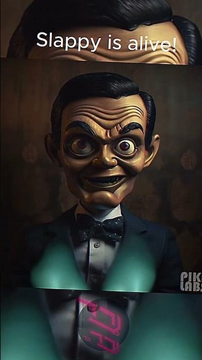Slappy the Dummy: 📚🤪 Unleash the Puppet of Goosebumps! #aigenerated 🎩🌕