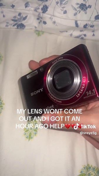 Sony Cybershot DSC W370 Lens Issues Explained