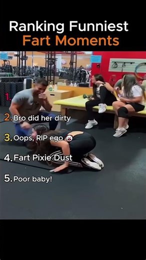 Ranking best fart moments