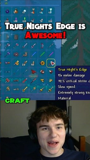 The True Nights Edge Sword is SO COOL!