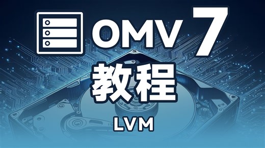 【教程】OpenMediaVault 7从安装到放弃——LVM篇