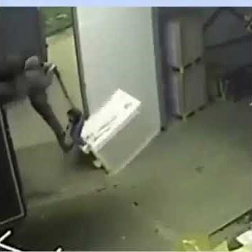 Unloading Truck Fail (Faceplant) - Launches Old Guy up in the Air