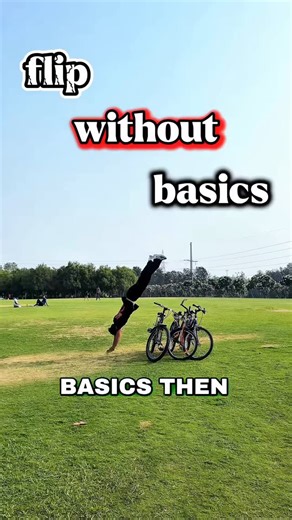 AMIT | Parkour Athlete🌀| Flip Coach |🚀| LUCKNOW📍 | on Instagram: "“Without Basics, Your Flip Will Always Fail 😤 Watch This!” Aaj ki reel mein maine dikhaya hai ki flip seekhne ke liye basics kitne important hote hain! ⚠️ Forward roll, back roll, aur roundoff – yeh 3 simple drills hi base hain frontflip, backflip aur back handspring ke. 💥 Bina yeh basics ke, flip sirf dikhta cool hai… land nahi hota clean! ✔️ Forward Roll ➝ Frontflip ✔️ Back Roll ➝ Back handspring ✔️ Roundoff ➝ Back flip com