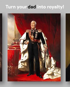👀 Still searching for that perfect gift? Turn Your Loved Ones into Royal Portraits! 👑 We've got you covered! Get the GREATEST gift EVER that will spark joy in anyone's heart! 🥰 Here's how it works: Step 1: Choose a portrait! 👑 Step 2: Upload the photo! 📸 Step 3: Our artists will take care of the rest! 🎨 Get started 👉 https://turnmeroyal.com/ | Turn Me Royal