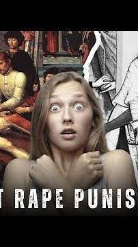 Ancient Punishments for Rape😮!!