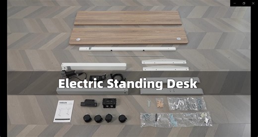 Watch Electric Standing Desk Assembly Instructions Viedo on Amazon Live