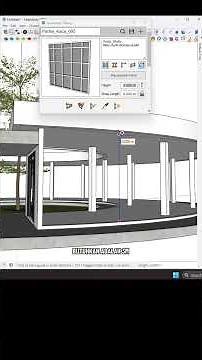 Sketchup automatically creates glass walls with just one click #sketchup #tutorial #plugin #archi...