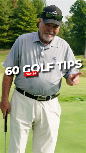 60 Golf Tips in 60 Days⛳- Day 34: Master the Putting Arc ⛳️ Your putting stroke isn’t straight back and through — it’s an arc. That’s because your putter’s shaft is on an angle, not 90°. Using a putting arc trainer helps you: ✅ Keep the putter face square to your path ✅ Build a repeatable, natural stroke ✅ Improve consistency on short and long putts Practice letting the heel glide along the arc and feel the proper motion — it’s one of the simplest and best drills for better putting. | The Golf S