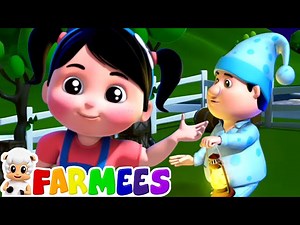 We Willie Winkie | Nursery Rhymes & Songs for Babies | Kids Songs | Animal Cartoon by Farmees - Videos For Kids