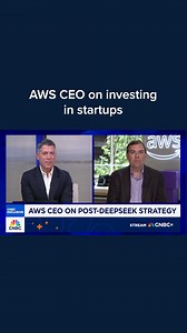 2.5K views · 19 reactions | CEO Matt Garman discusses AWS' investments in startups: "From the very beginning, startups were a core piece of how we built the business." Watch more here: cnb.cx/402mi95 | CNBC | Facebook