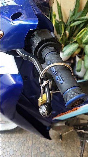 Useful ideas ! Use O ring for double lock motorcycle #tricks