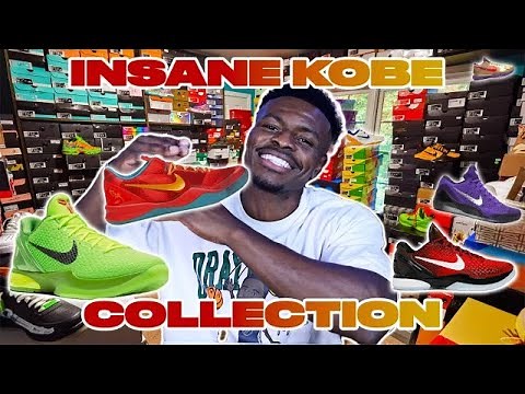 The BEST Kobe Bryant Shoe Collection! A Sneakerhead's Dream!