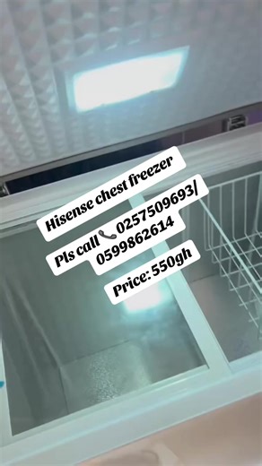 Hisense Chest Freezer for Sale at Affordable Price