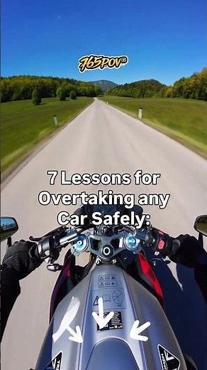 7 lessons for overtaking: