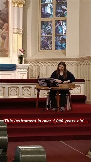 Sacred Nordic Sound in a Finnish Church #finlad #kantele #sacredmusic #mysticalmusic #church