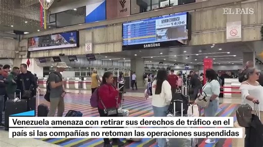 17K views · 1.3K reactions | ✈️ Venezuela amenaza a Iberia, Air Europa y Plus Ultra con perder sus derechos de tráfico si no retoman los vuelos a Caracas https://dozz.es/qn6z822 | EL PAÍS México | Facebook