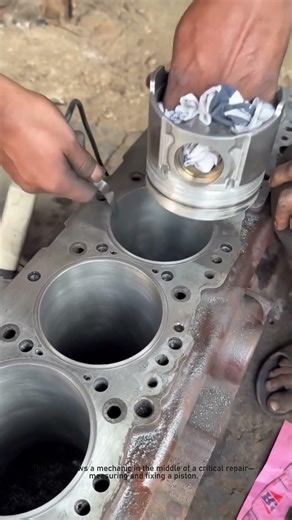 How to Repair an Engine Piston #shorts