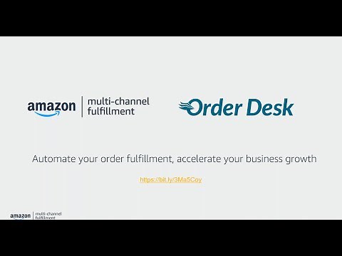 Manage your orders with Amazon Multi-Channel Fulfillment and Order Desk