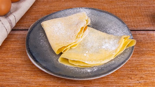 Easy Crêpes Without Milk