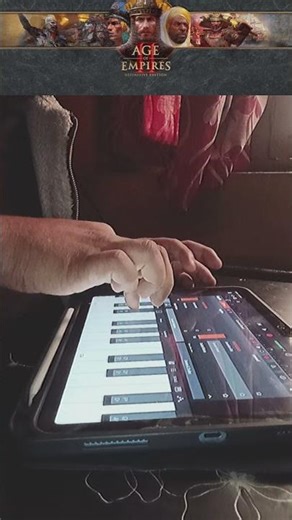 Age of Empires Intro Piano Cover | Legendary Game Theme | Gaming Music #Shorts