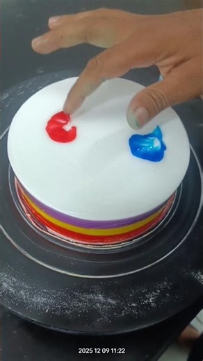 Cake par flower design bananeka naya tarika#cake#cakedesign #cakedecoration#cakeart #mangeshcakechef