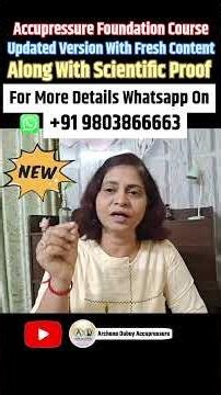 Acupressure course with fresh content and updated version #online #acupressurepoints