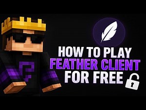 How to DOWNLOAD and Play Feather Client For free 100%Working