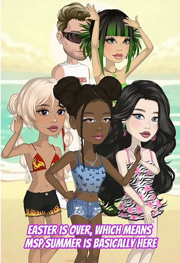 We are so ready to make this the best #MovieStarPlanet & #MovieStarPlanet2 summer ever! ☀️🌴👙