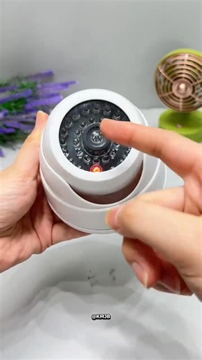 Fake Camera, Real Impact! 📹⚡ #KMJB #SecurityCamera
