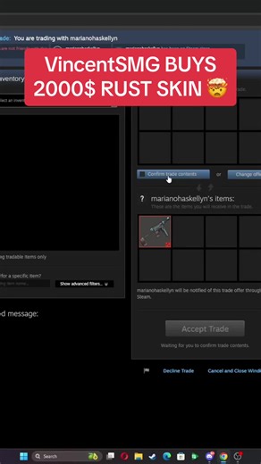 Exciting Rust Skin Win at Bandit Camp