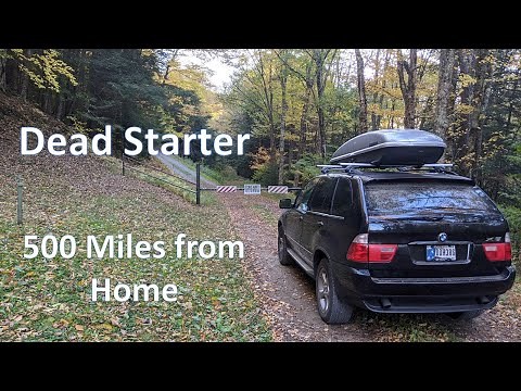 E53 X5 3.0i Starter Replacement