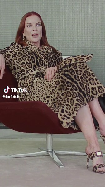 Marcia Cross Personal Style Choices at FARFETCH