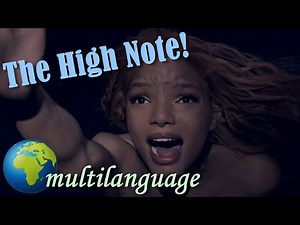 The Little Mermaid (2023) - Part of Your World - One Line Multilanguage