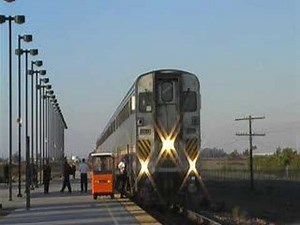 Amtrak San Joaquin Train - Modesto, California