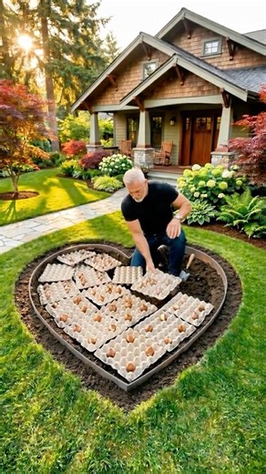 Create a Beautiful Heart Garden at Home with These DIY Garden Ideas 💗🌿