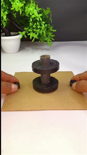 Magnet Motor? No Battery – Only Magnetic Force! 🧲