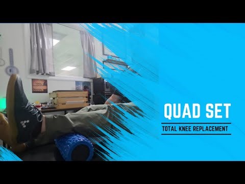 Quad set! Fix Weak Quads & Improve Knee Stability