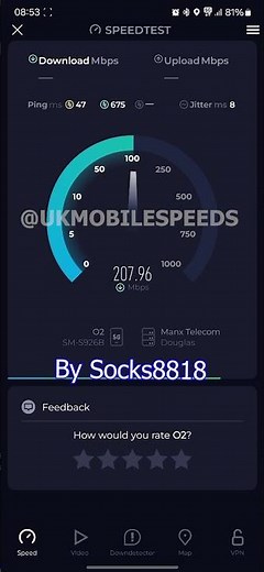 O2 5G SA Speeds Killermont Street Glasgow #telecom #ukmobilespeeds #5gspeeds #5gtechnology #wifi