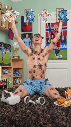 Haaland Wasn't Playing To Game Console #kpopdemonhunters #cosplay