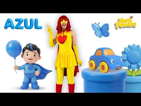 Nani Powers y el Color Azul 🔵 | Aprende los colores jugando | Capítulo 2
