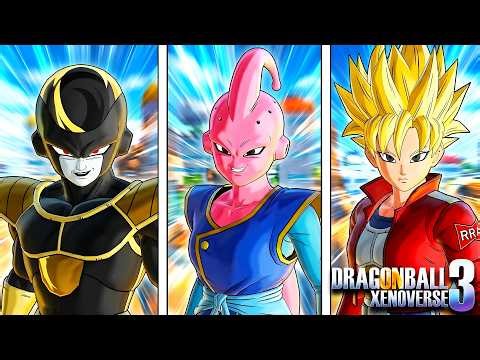 XENOVERSE 3 NEW CUSTOM RACES ?