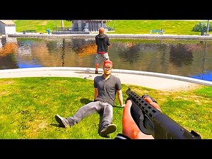 GTA 5 - Funny/Brutal Shotgun Kill Compilation ( Euphoria Physics )