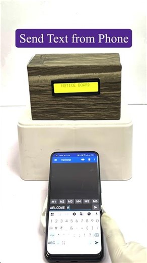 Arduino Wireless Display #arduino #ArduinoProjects #STEM #viral #shorts