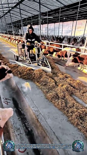 Farm Hack: High-Efficiency Automatic Feed Pusher! 🐄