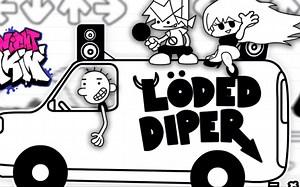 小屁孩日记 罗德里克RODRICK Mod in Friday Night Funkin _ Animation