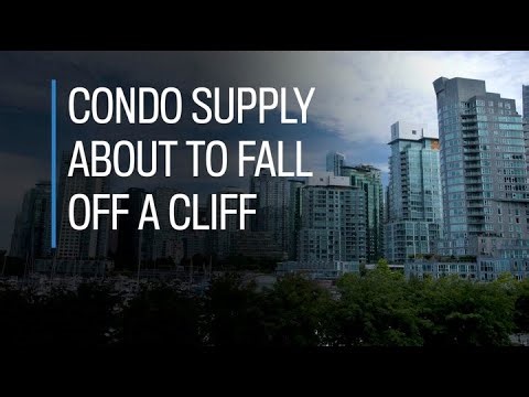 Condo supply about to fall off a cliff